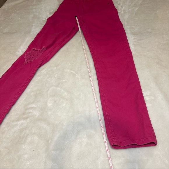 Celebrity Pink High Waist Pink Distressed Jeans Size 1/25 - Picture 7 of 11